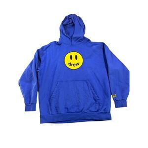 Drew Mascot Oversized Hoodie, blue /yellow, Size 2XL